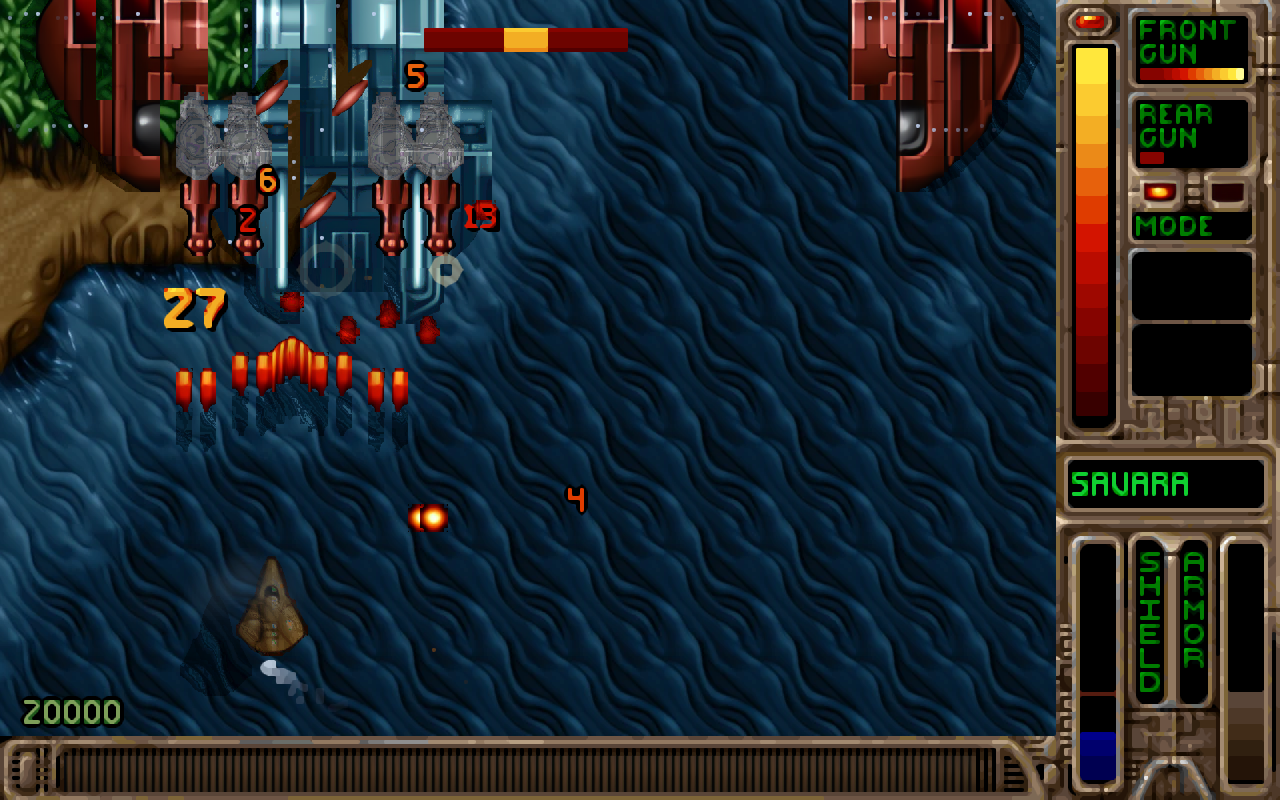 The Savara boss of Tyrian in HD (AI) art, real capture