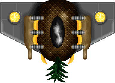 Pineapple Ship, a boss of Episode 5: Hazudra Fodder